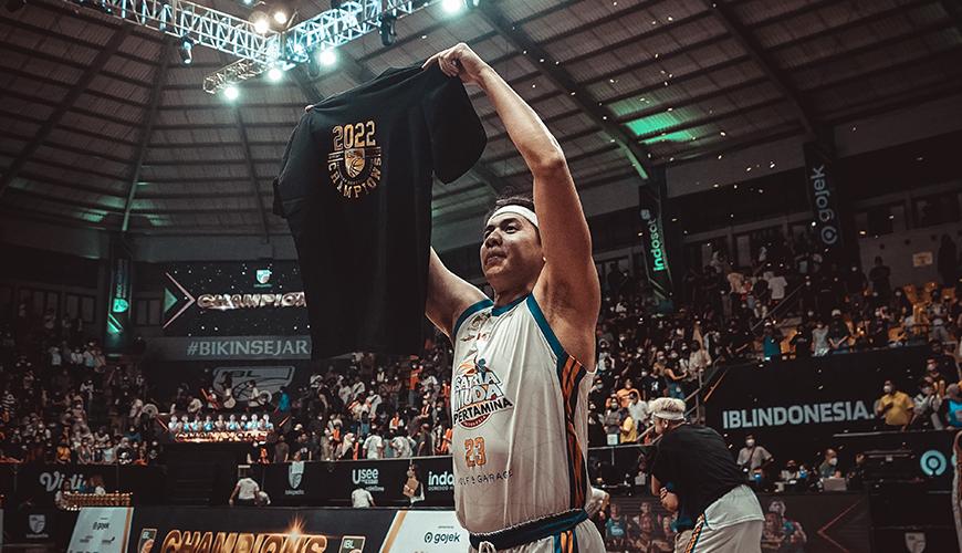 Avan Seputra Concludes 13-Year Journey with Satria Muda Pertamina Bandung